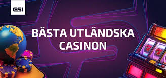 Upptäck världen av utländska online casinon